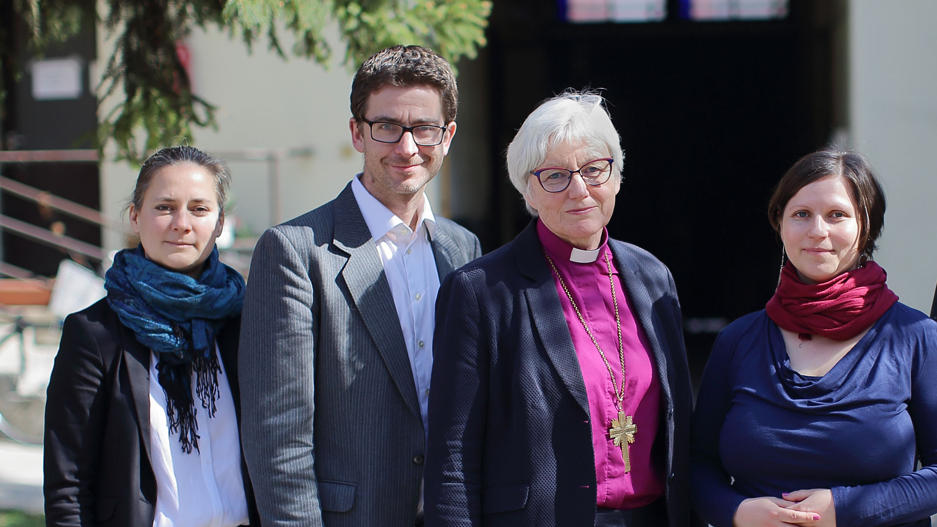 Archbishop together with collegues visiting Hungary.